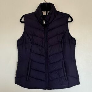 Eddie Bauer Navy Puffer Vest